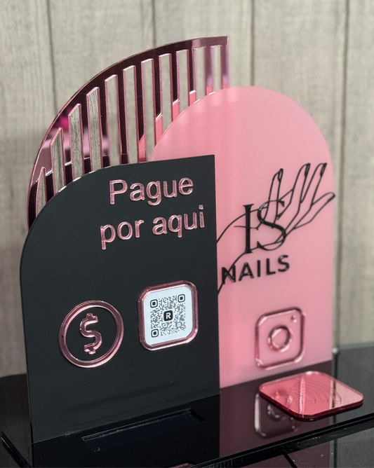 Sinalética em Acrílico Personalizada - Salões de Beleza